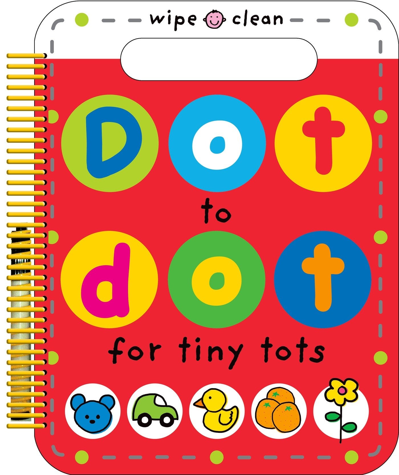 Dot to Dot for Tiny Tots Wipe Clean Activity Book