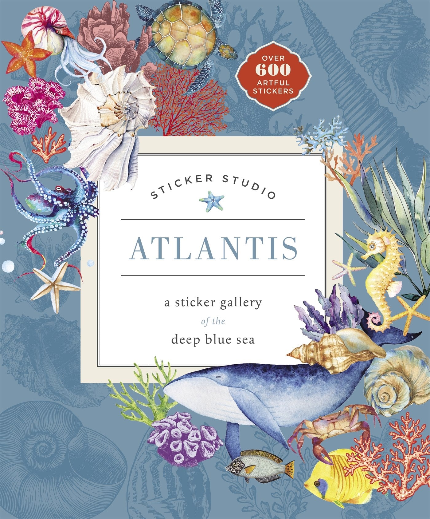 Sticker Studio: Atlantis : A Sticker Gallery of the Deep Blue Sea