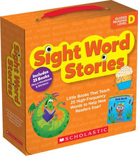 Sight Word Stories: Level D (Parent Pack) : Fun Books That Teach 25 Sight Words to Help New Readers Soar