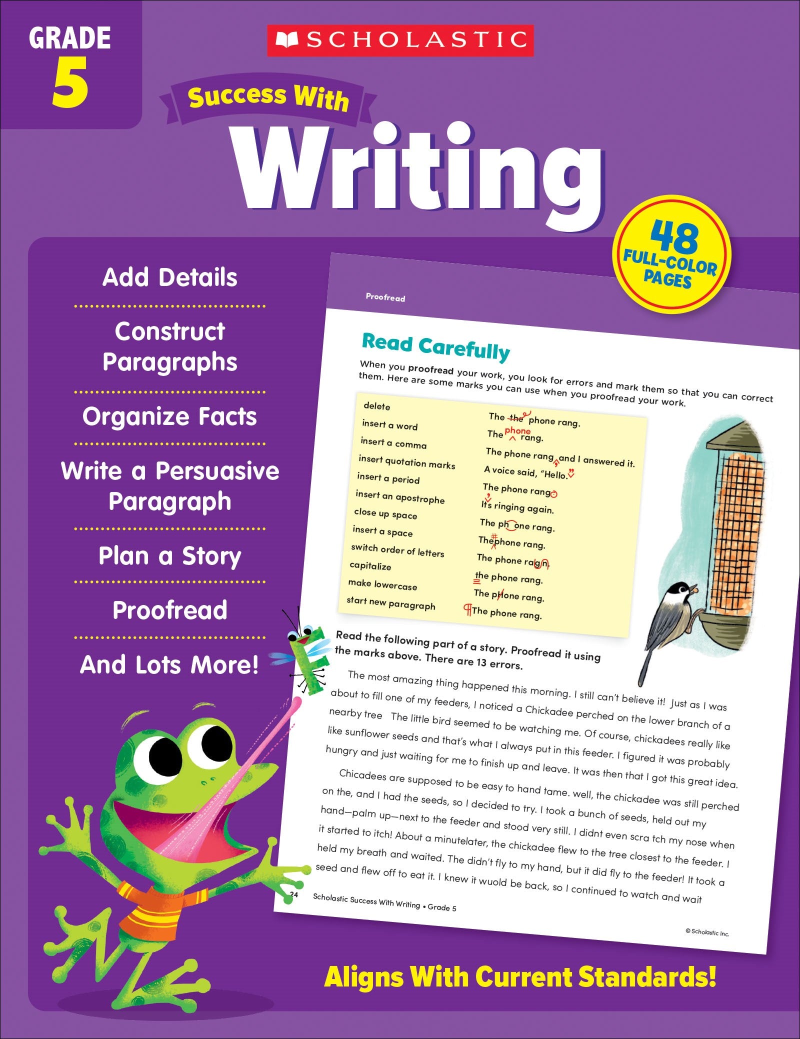 Scholastic Success with Writing Grade 5 Workbook