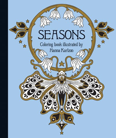 Seasons Coloring Book: Published in Sweden as Tidevarv