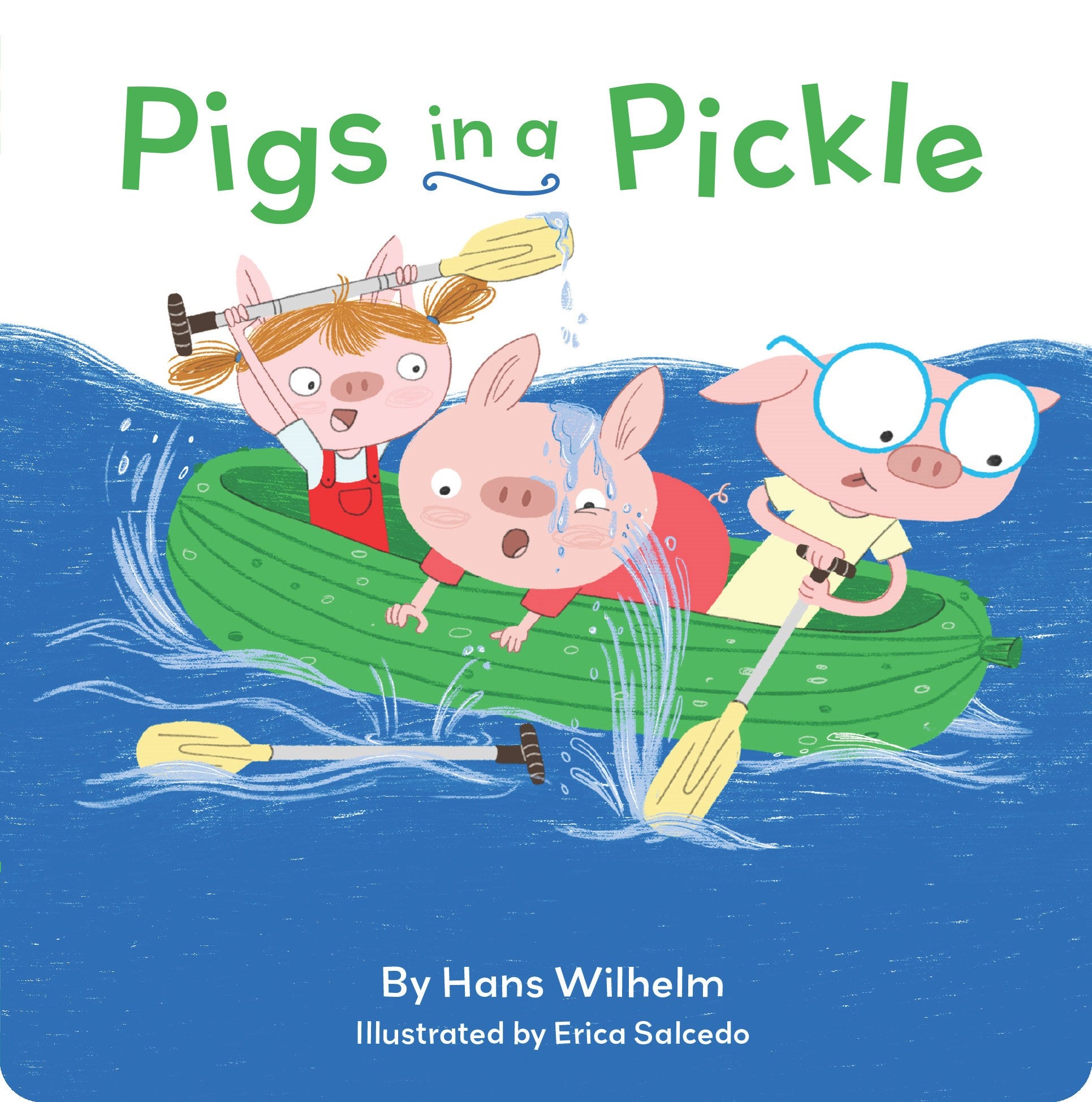 Pigs in a Pickle: (Pig Book for kids, Piggie Board Book for Toddlers)