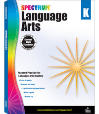 Spectrum Language Arts, Grade K