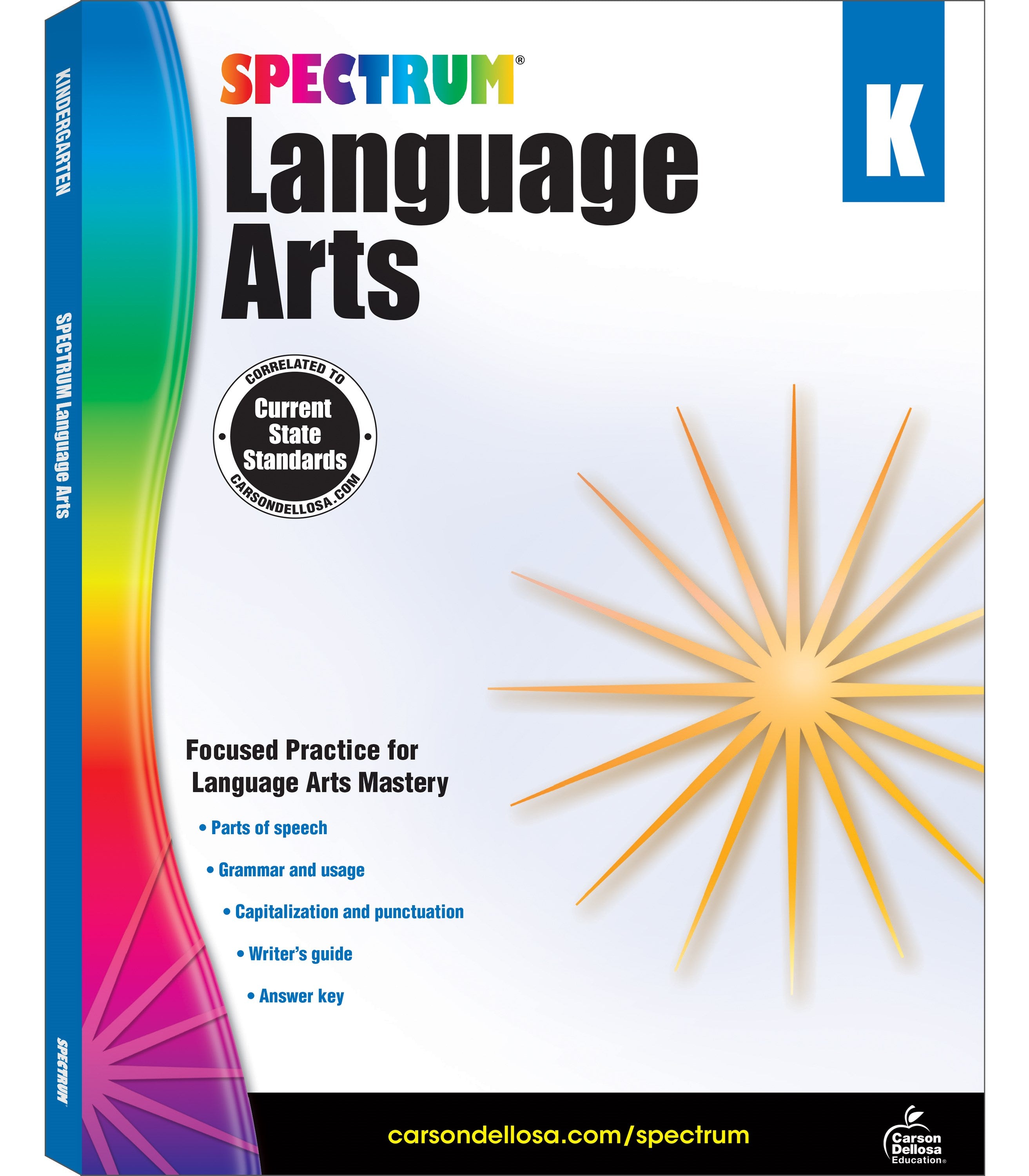 Spectrum Language Arts, Grade K