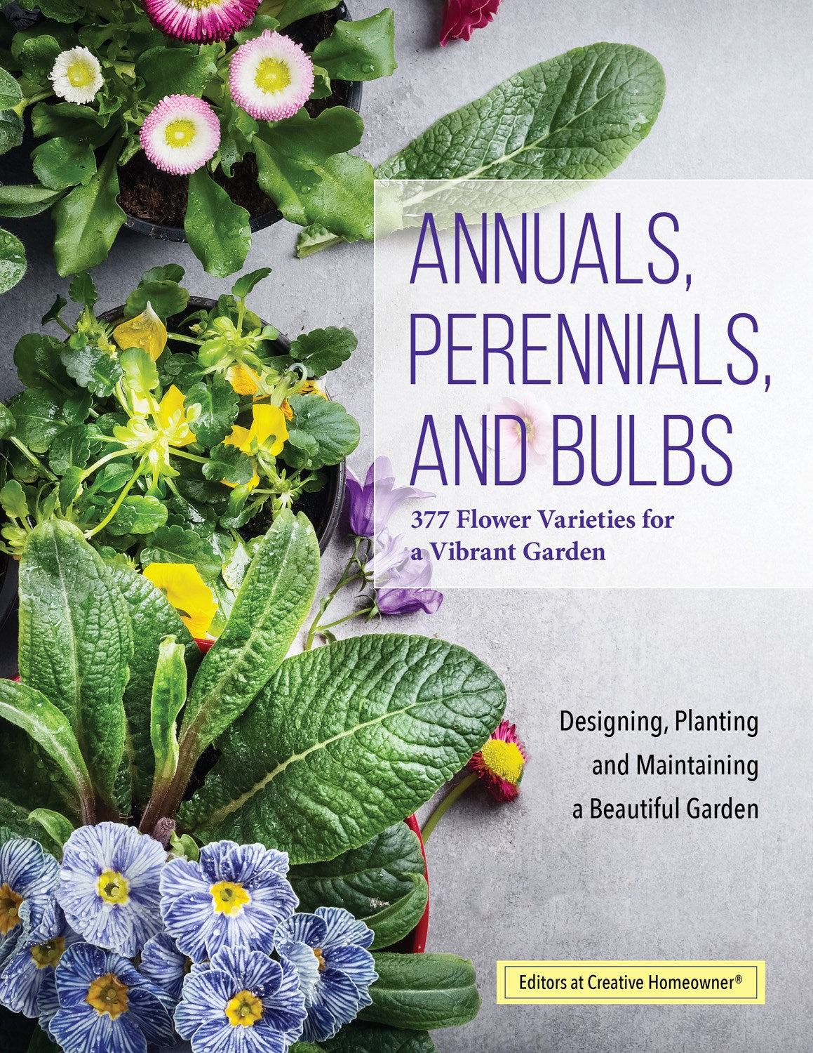 Annuals, Perennials, and Bulbs: 377 Flower Varieties for a Vibrant Garden (New edition)