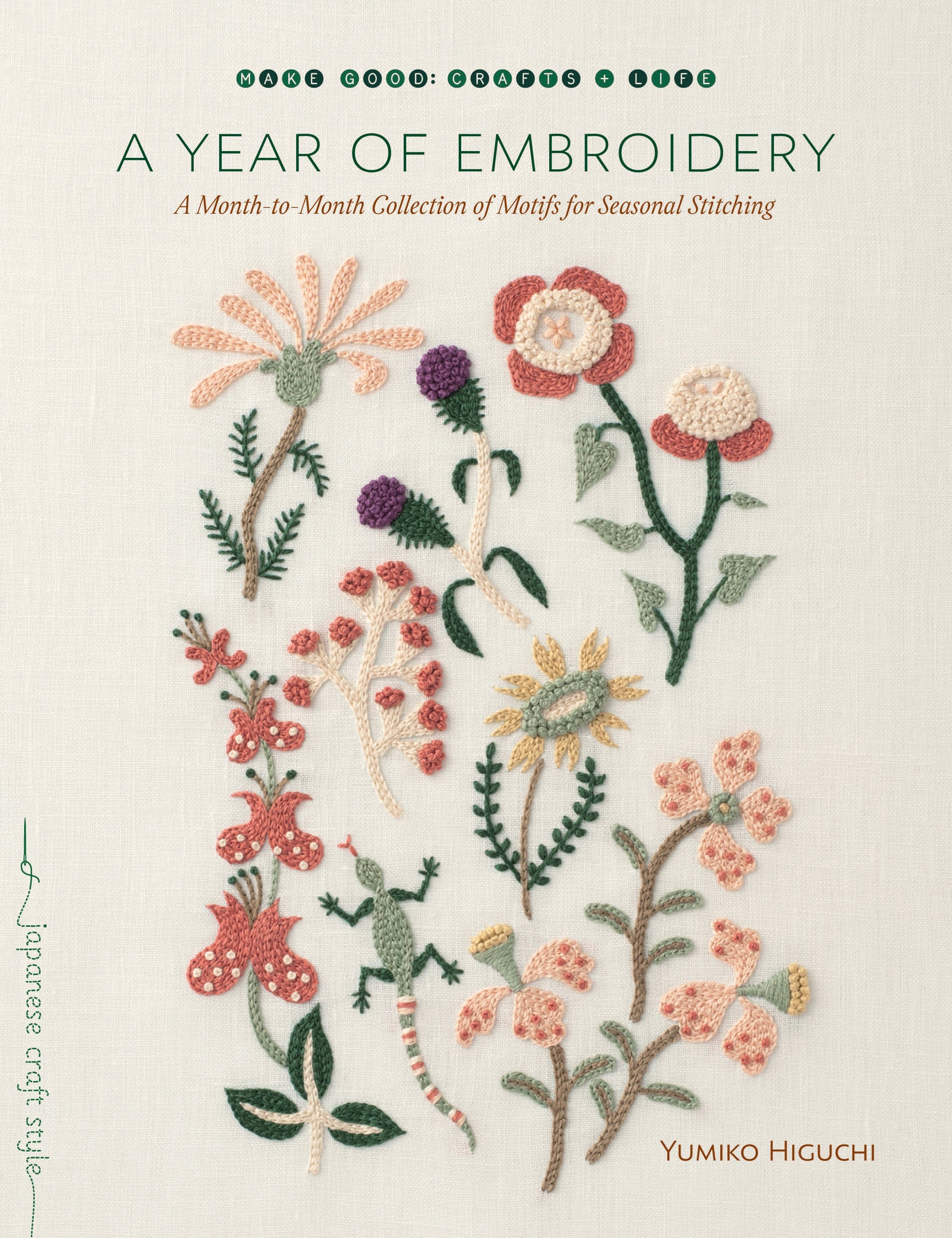 A Year of Embroidery: A Month-to-Month Collection of Motifs for Seasonal Stitching