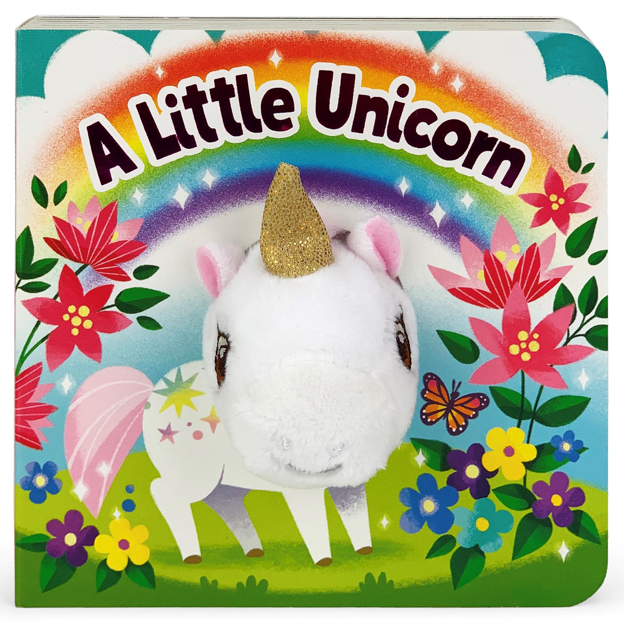 A Little Unicorn: Finger Puppet Book