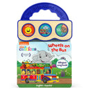 Canticos Las ruedas del bus / Wheels on the Bus (Bilingual): 3 Button Sound Book