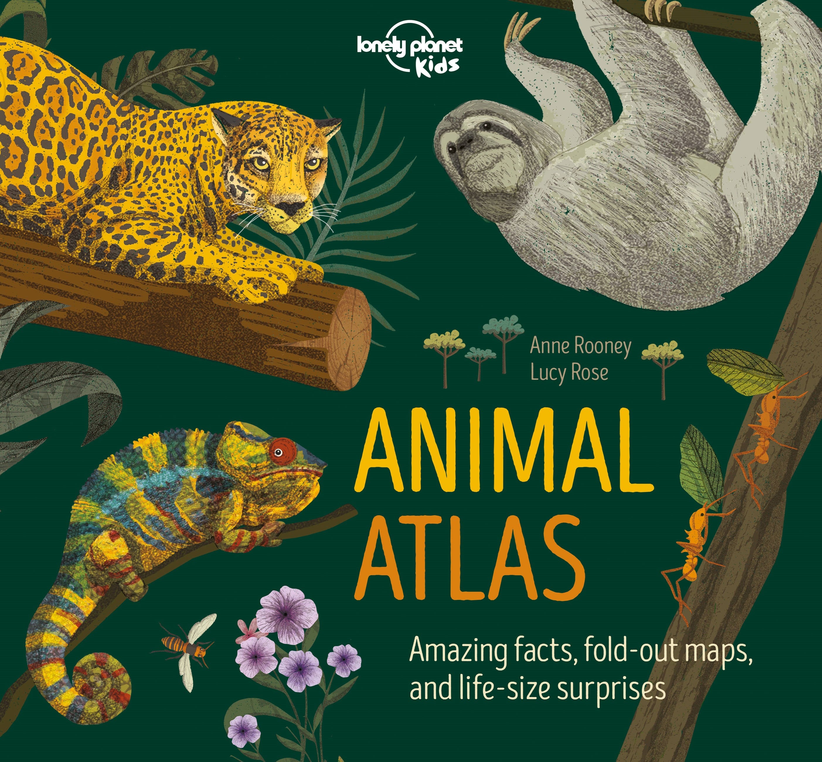 Lonely Planet Kids Animal Atlas 1: Amazing facts, fold-out maps and life-size surprises