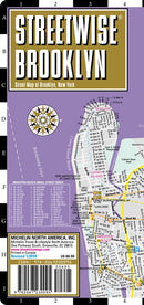 Streetwise Brooklyn Map - Laminated City Center Street Map of Brooklyn, New York: City Plans