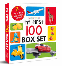 My First 100 Series Boxset: Pack of 5 Picture Books for Children (Animals, Words, Numbers, Food We Eat and Things That Move)